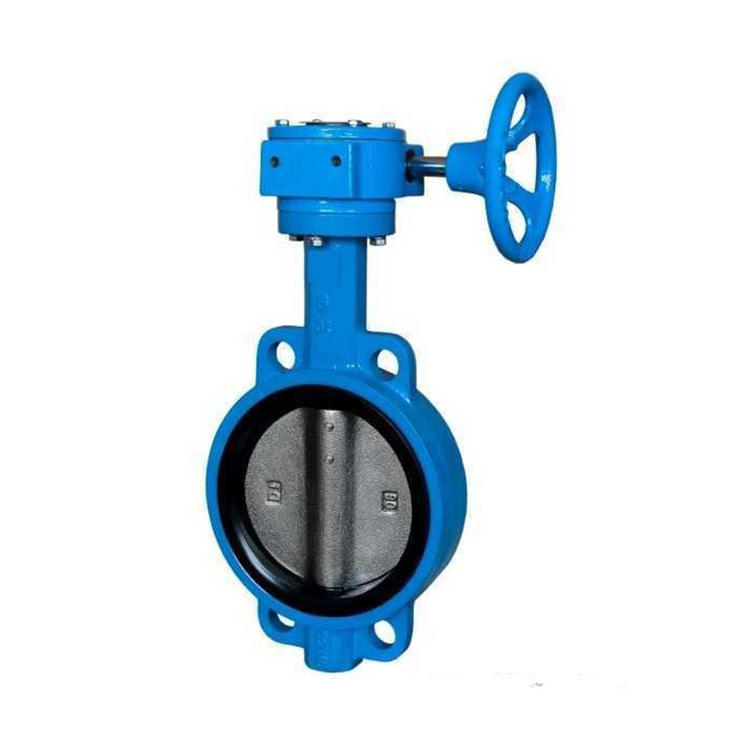 Wafer Type Butterfly Valve With Gear