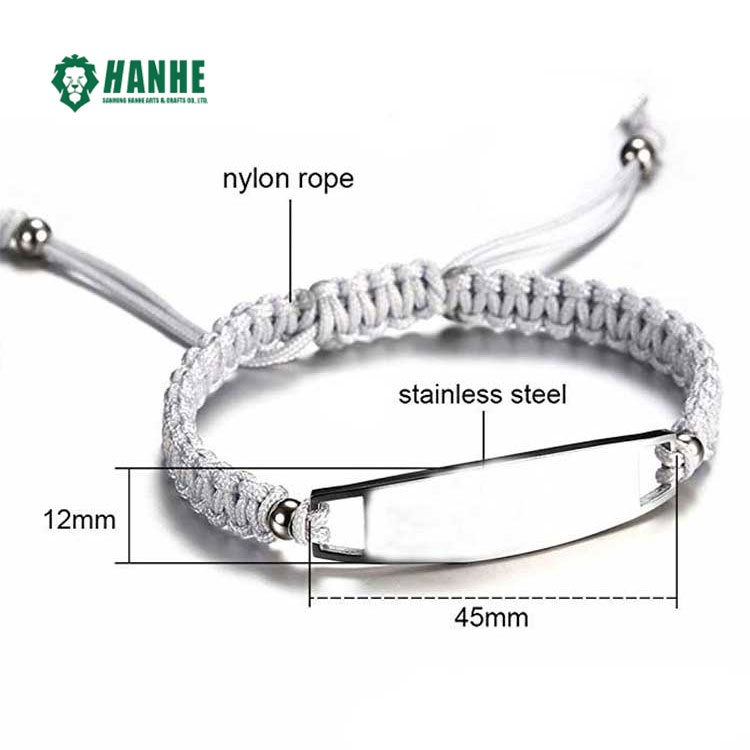 Custom Paracord Rope Bracelet