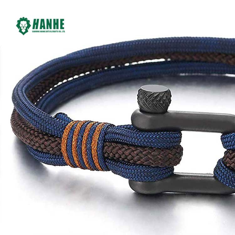 Bracelets de corde de yachting nautique