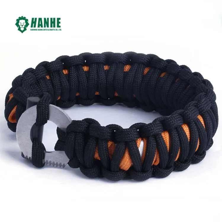 Udendørs Paracord Survival Armbånd