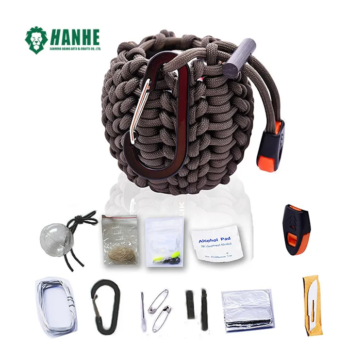 Paracord Survival Tool Gear -sæt