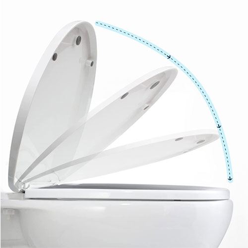 How to repair the damage of the toilet seat?
