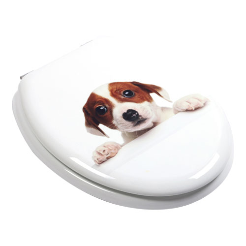 Add a warm Touch to Your Bathroom with Animal Printed MDF Toilet Seat