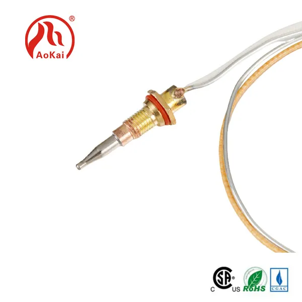 Gas Thermocouple Connector nga adunay Plug In