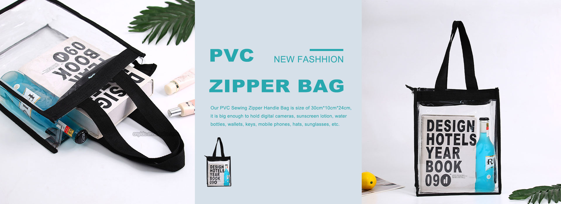 Kina PVC Zipper Bag Factory