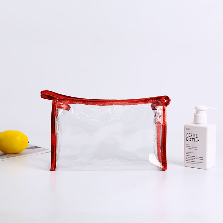 Clear Standup Cosmetic Bag