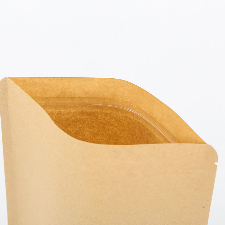 self-standing kraft paper bag