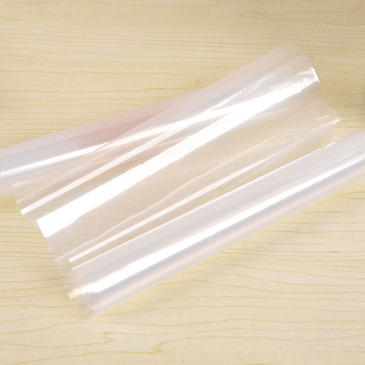 PE Wrap Film High Quality Transparent Self-Adhesive Plastic Tube Small Roll PE Stretch Film