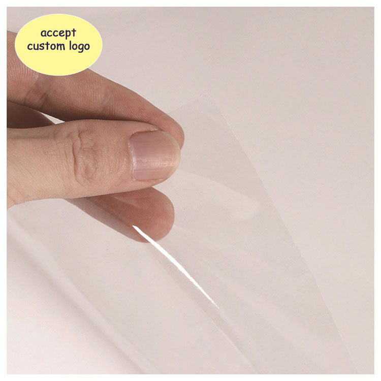PE Wrap Film High Quality Transparent Self-Adhesive Plastic Tube Small Roll PE Stretch Film