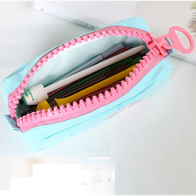 Canvas Zipper Pen Bags