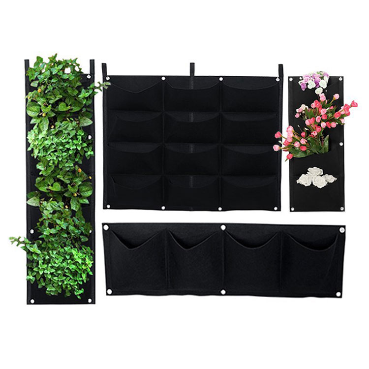 wall hanging plant cultivation bag