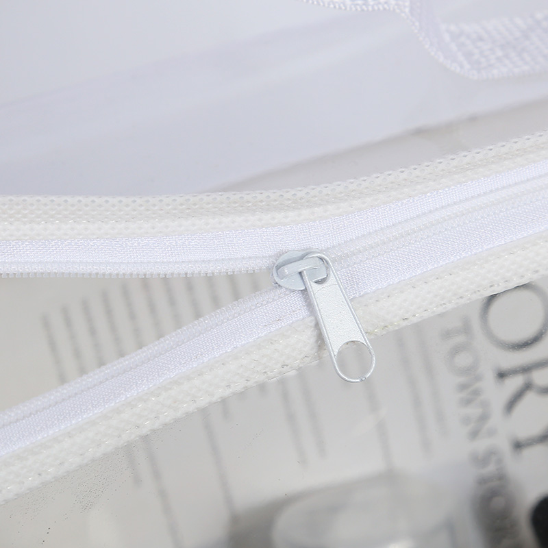 pvc clear sewing zipper bag