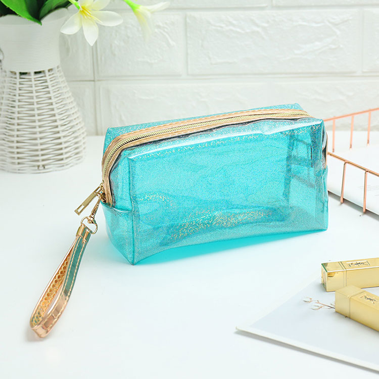 Laser Sewing Cosmetic Bag