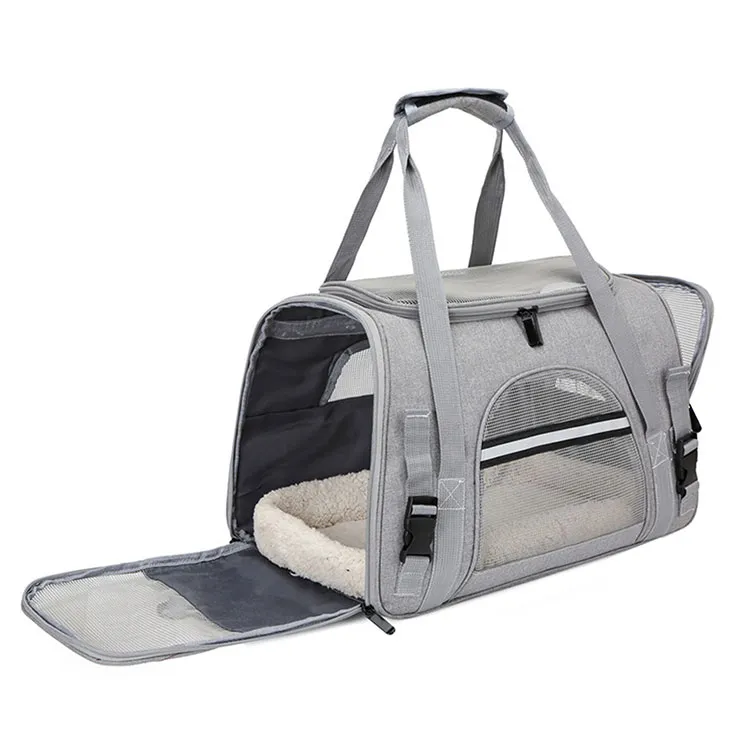 Atmungsaktive Outdoor-Tasche für Hunde