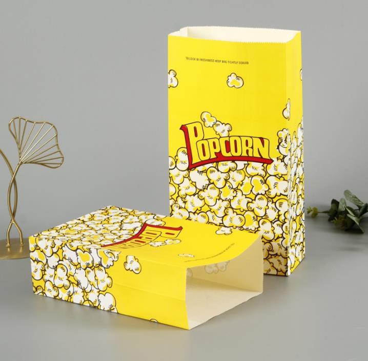 Sacchetto di carta per alimenti per popcorn