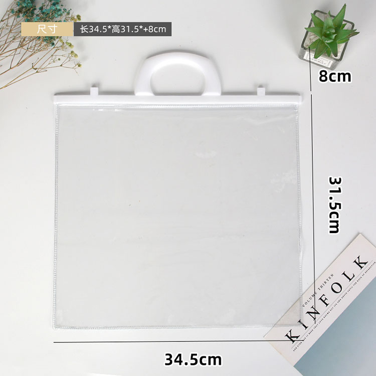 PVC Clear Bag with PP handle