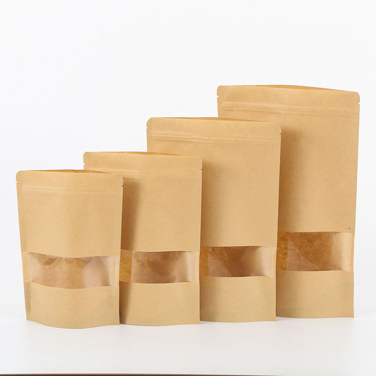 Self-standing Kraft Paper Bag