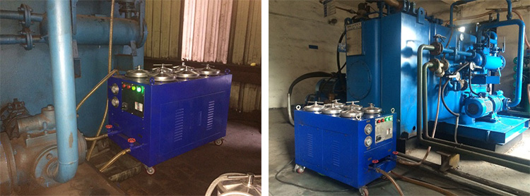 Fancy 6R Water Glycol Oil Mobile Oil Filter Machine