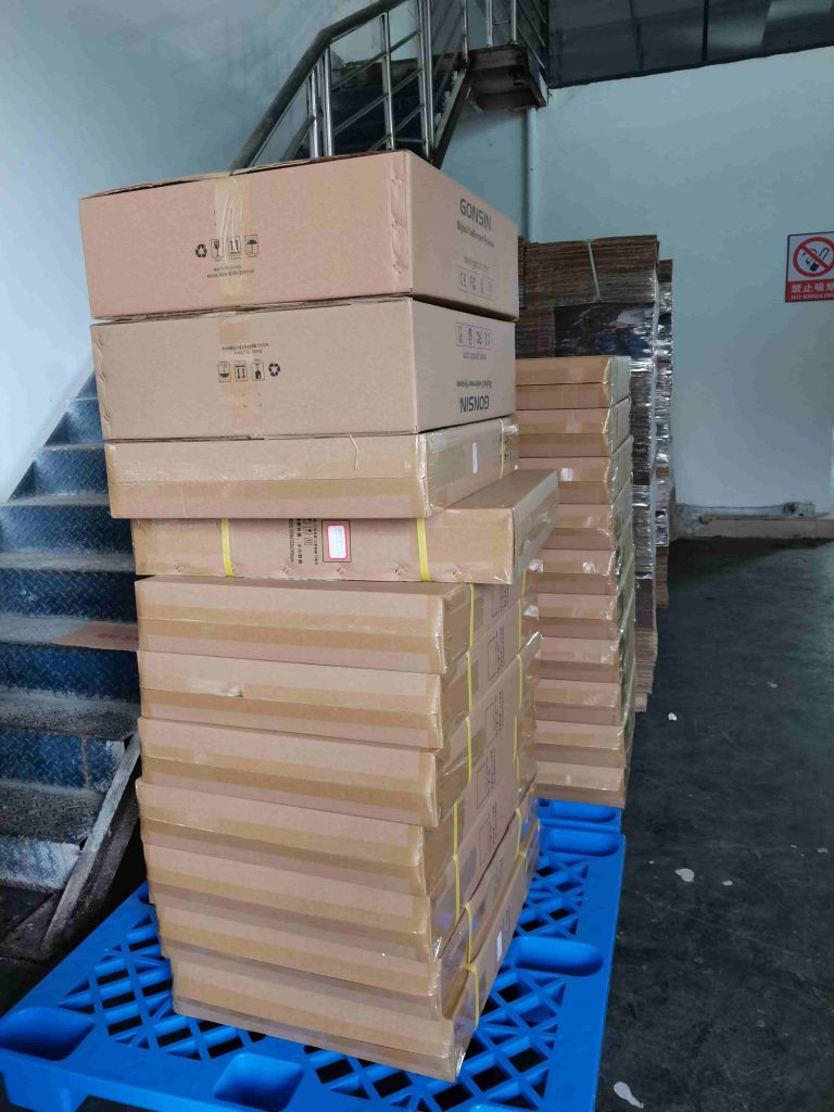 2021-10-13 Shipment of 500 units conference system monitor lift to Saudi Arabia