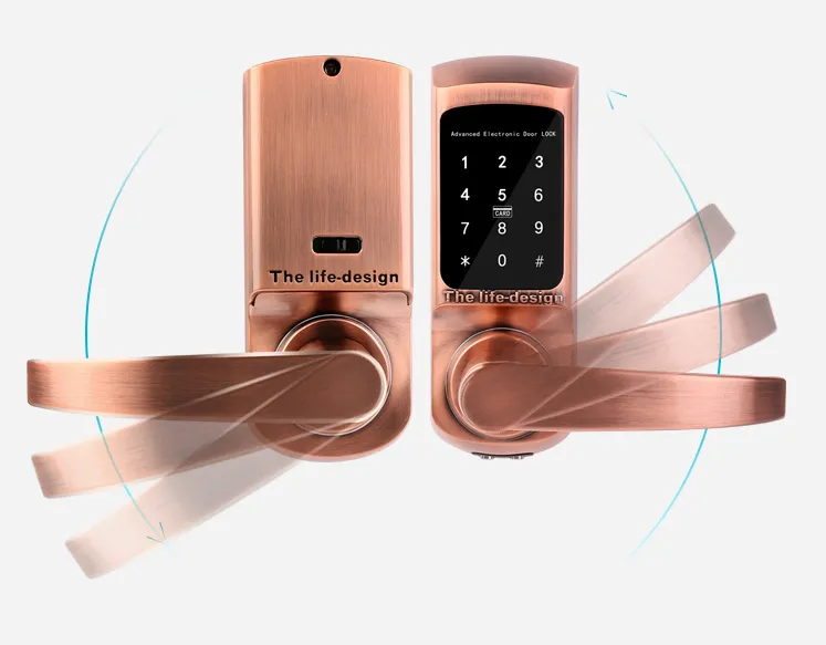 What is the free handle of the smart lock?
