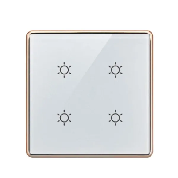 Crystal Glass Wireless Light Switch