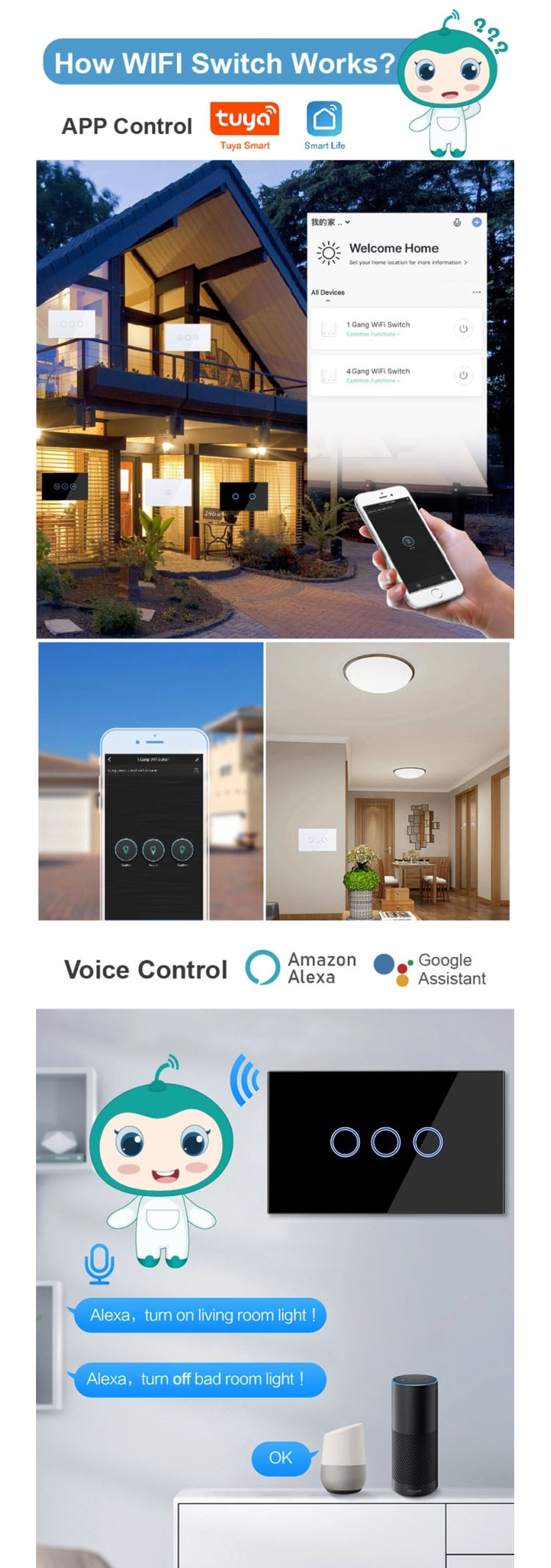 Us Smart Wifi Touch Switch