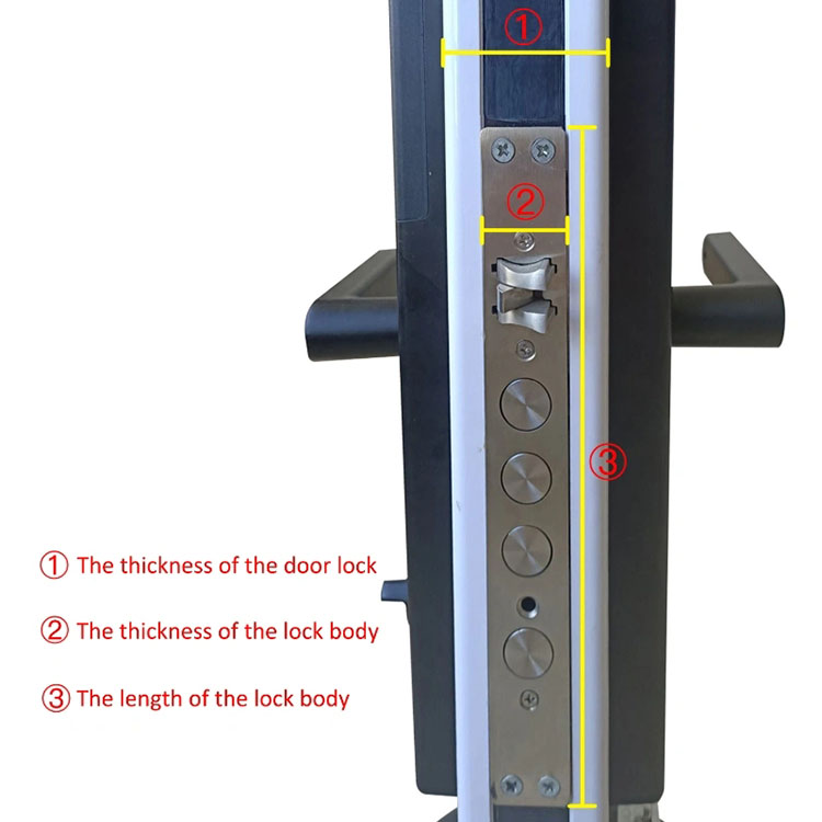 Wireless Security Automatic Door Time Lock