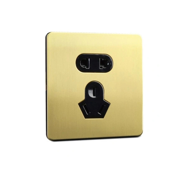 Metal Plastic Electrical Switch Socket