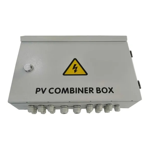 Fotovoltinės masyvo DC saulės energijos kombainerio dėžutė
