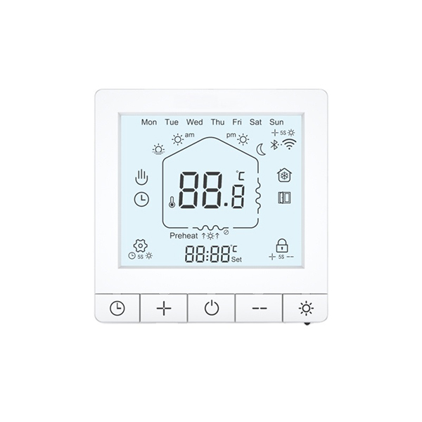 Belaidis jutiklinio ekrano termostatas