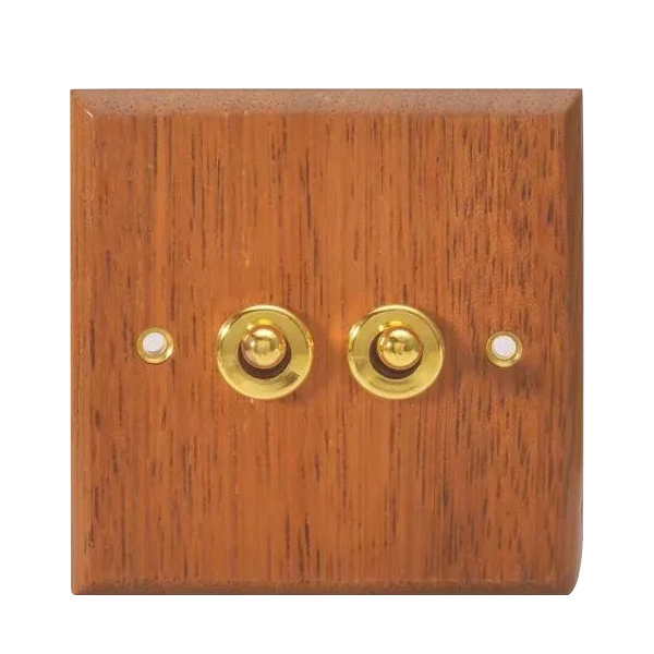 Wooden Wall Light Switch