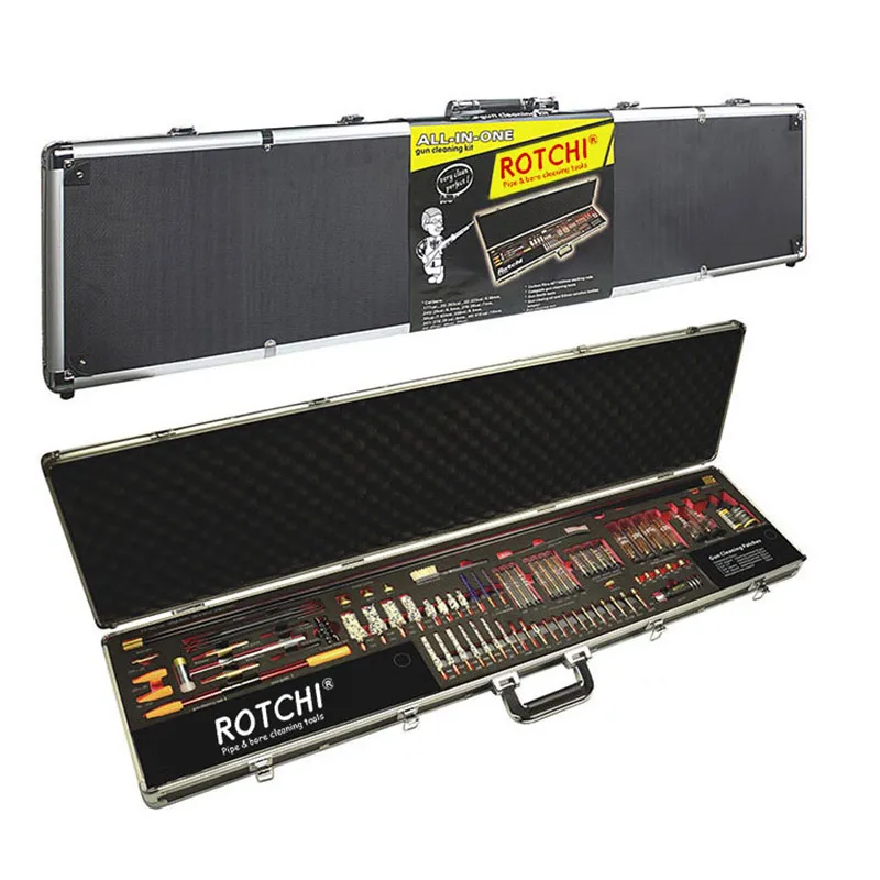 All in One Deluxe Aluminum Case Gun Cleaning Kit