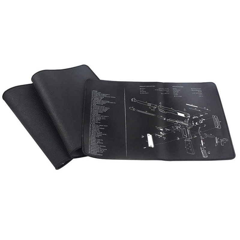 Gun Cleaning Mat for Pistol or Hand Gun