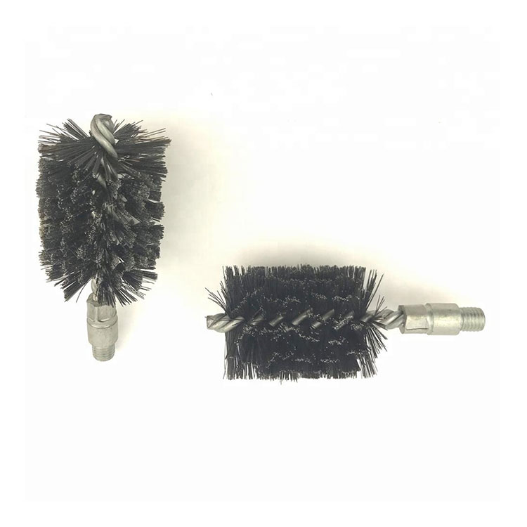 Heavy Duty Strong Steel Wire Twist Tube Cleaning Brush with Nut