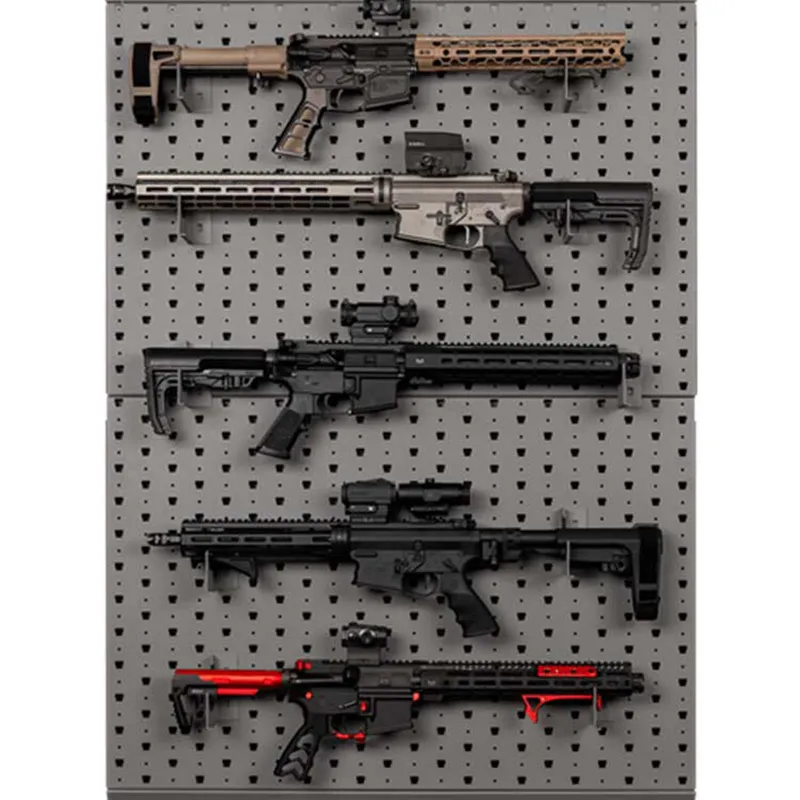 Modern Metal Display Stand Rifle Sniper Pistol Display Stand Weapon Display Stand