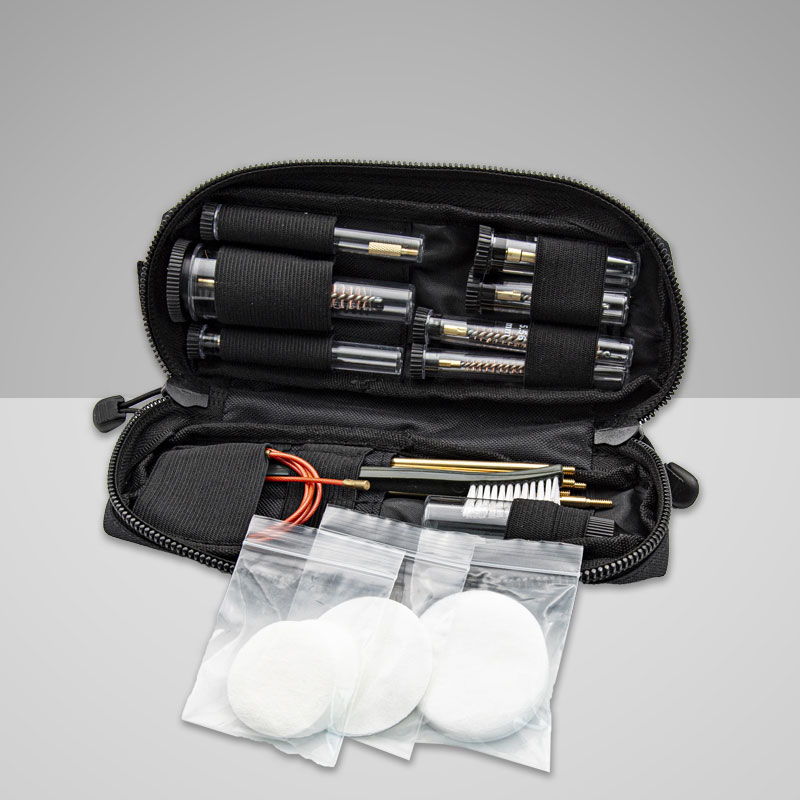Molle System Gun Cleaning Kit for Rifles .177cal. and .223cal. with 5 Cleaning Rods & 1 Flexible Cable