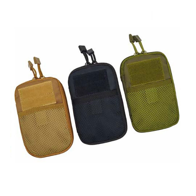 Outdoor Tactical Bag 900D Nylon Molle Talje Fanny Pack Mobil Gadget Telefontaske Bælte Taljetasker Gear Taske