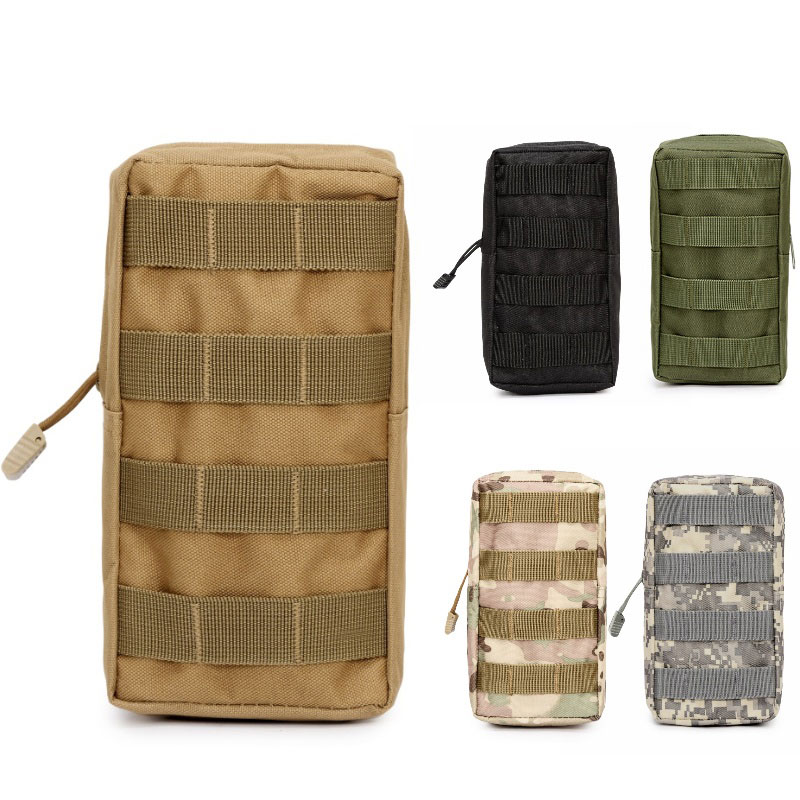 Tactical Fanny Pack kültéri nylon övtáska katonai többcélú felszereléshez akasztós tartozéktáska Army Compact, egyéb táska