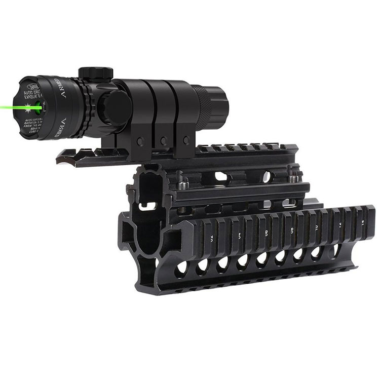 Tactical Outdoor Hunting Shooting Rifle Pistol Glock Picatinny Rail Mount Green Dot Sight laser scope For pistol