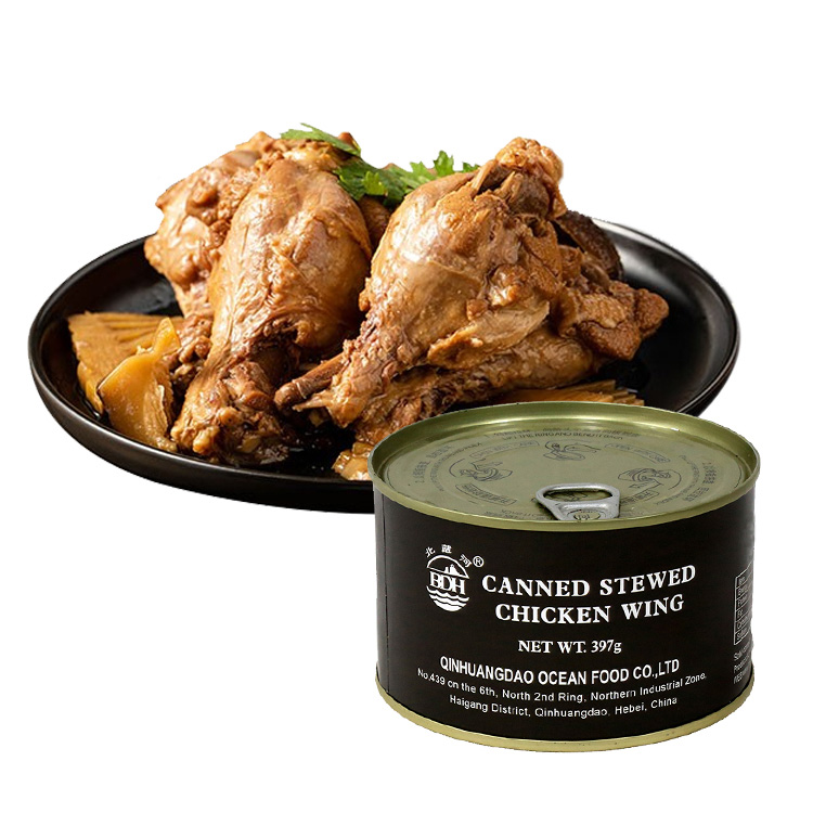 Canned Stewed Chicken Wings