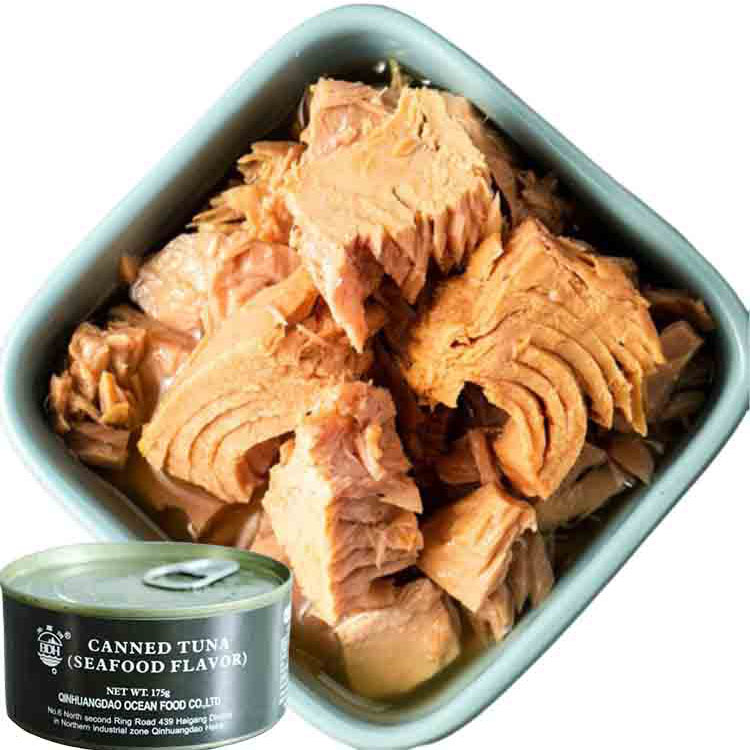 Canned Tuna with Seafood Flavor