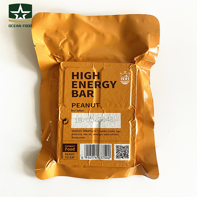 High Energy Bar Peanut Cookies Snack Biscuits Emergency Food