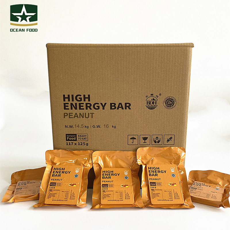 High Energy Bar Peanut Cookies Snack Biscuits Emergency Food