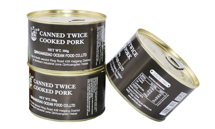 Canned Stewed Pork Sliced