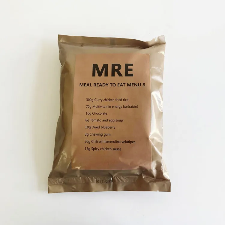 Militärmahlzeiten MRE-Menü 8