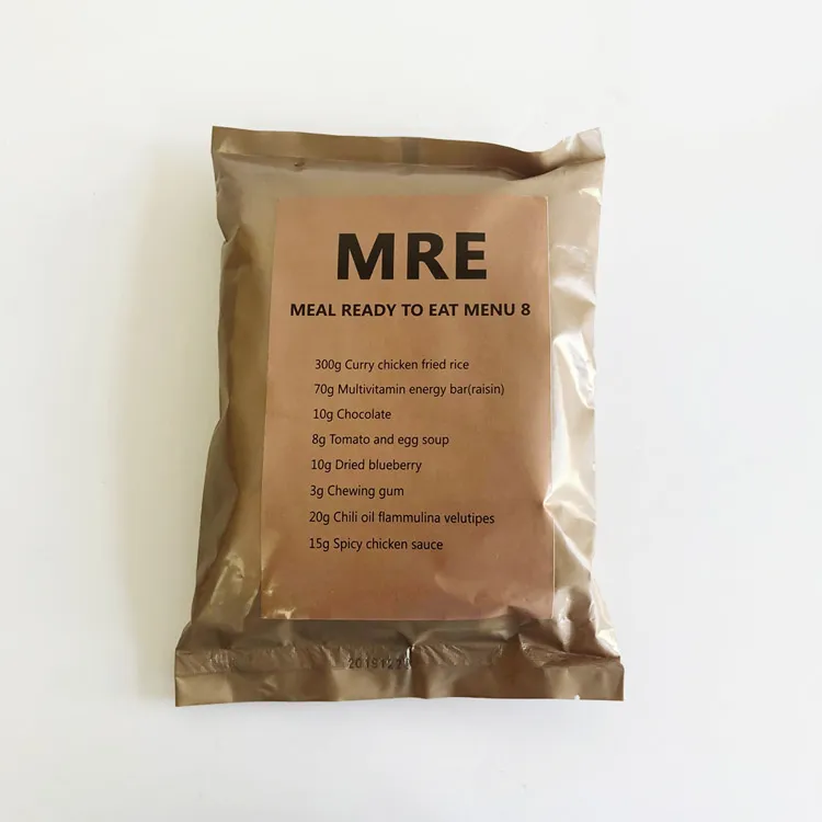 військове меню mre 8