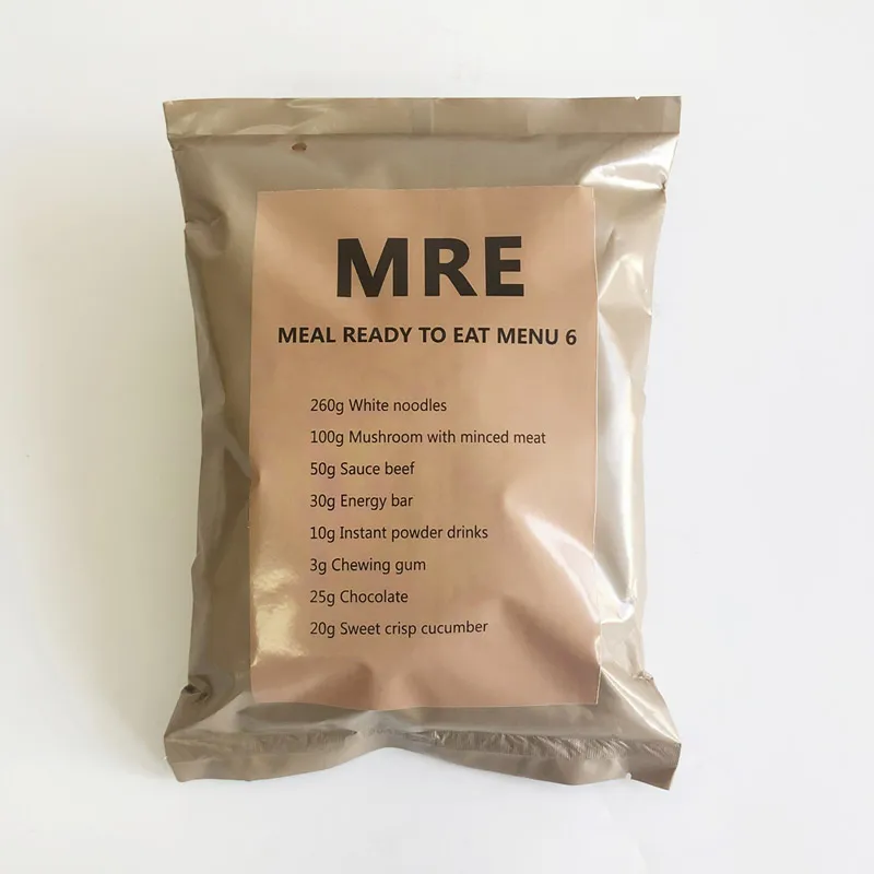 Mre ready to eat menu 6