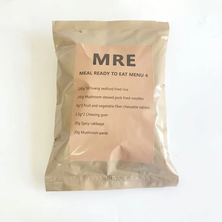 MREs menu 4