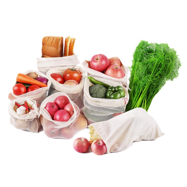 Торба за многократна употреба за плодове и зеленчуци
