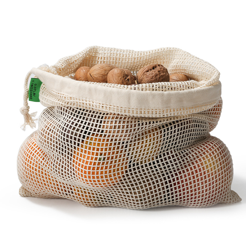 Торба за многократна употреба за плодове и зеленчуци